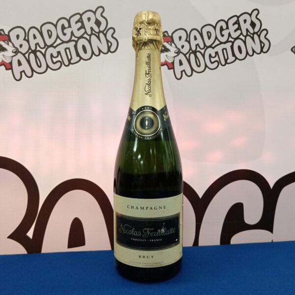 Bottle of Nicolas Feuillatte Brut Champagne for sale.