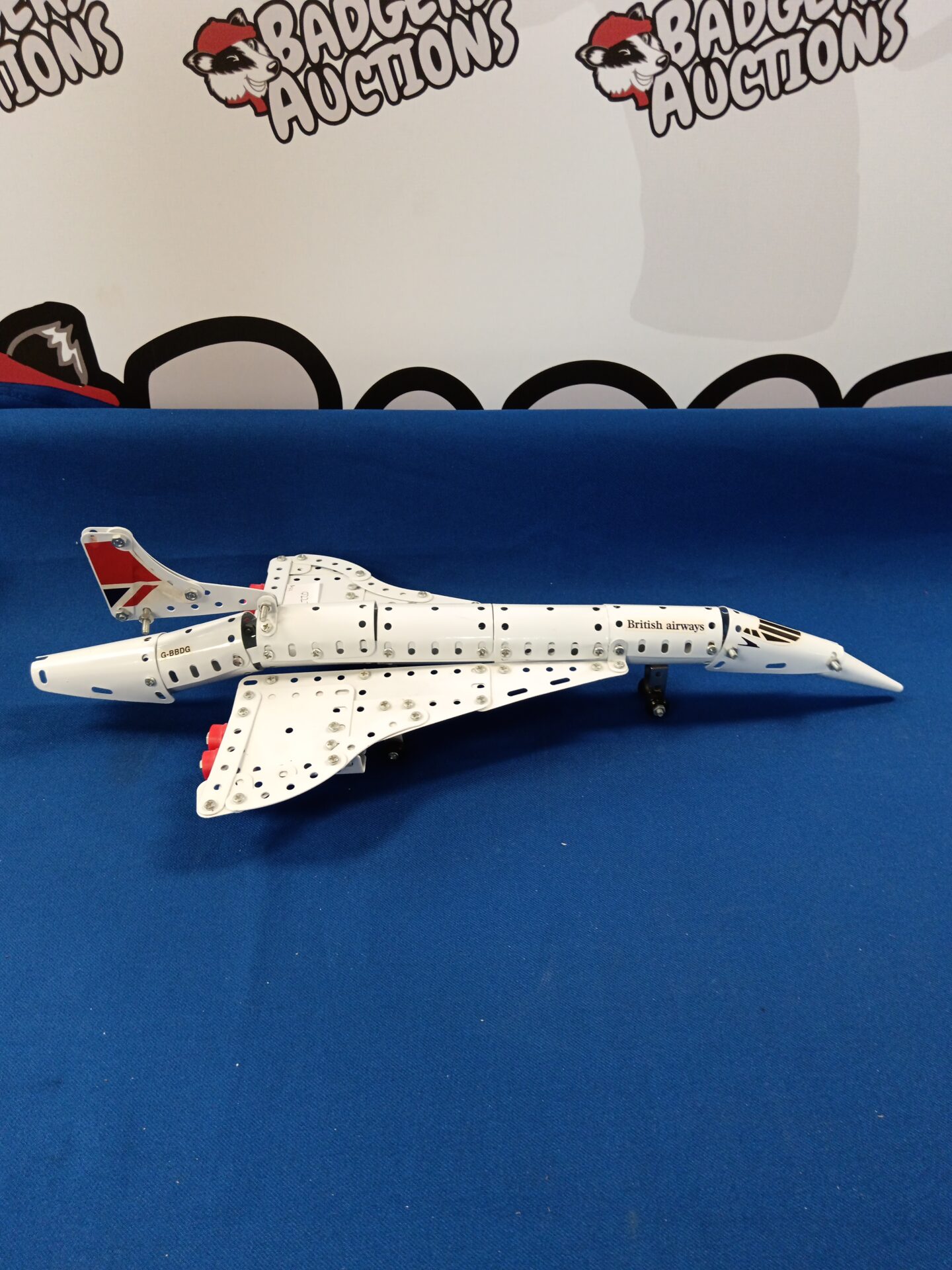 386 Meccano British airways concord model