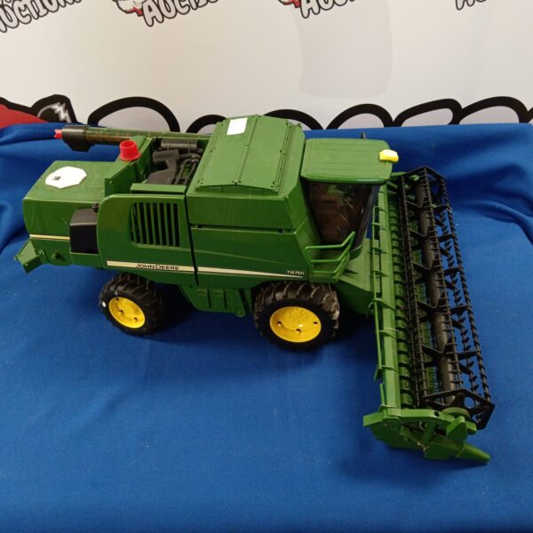 Large scale John Deere combine harvester model for collectors.