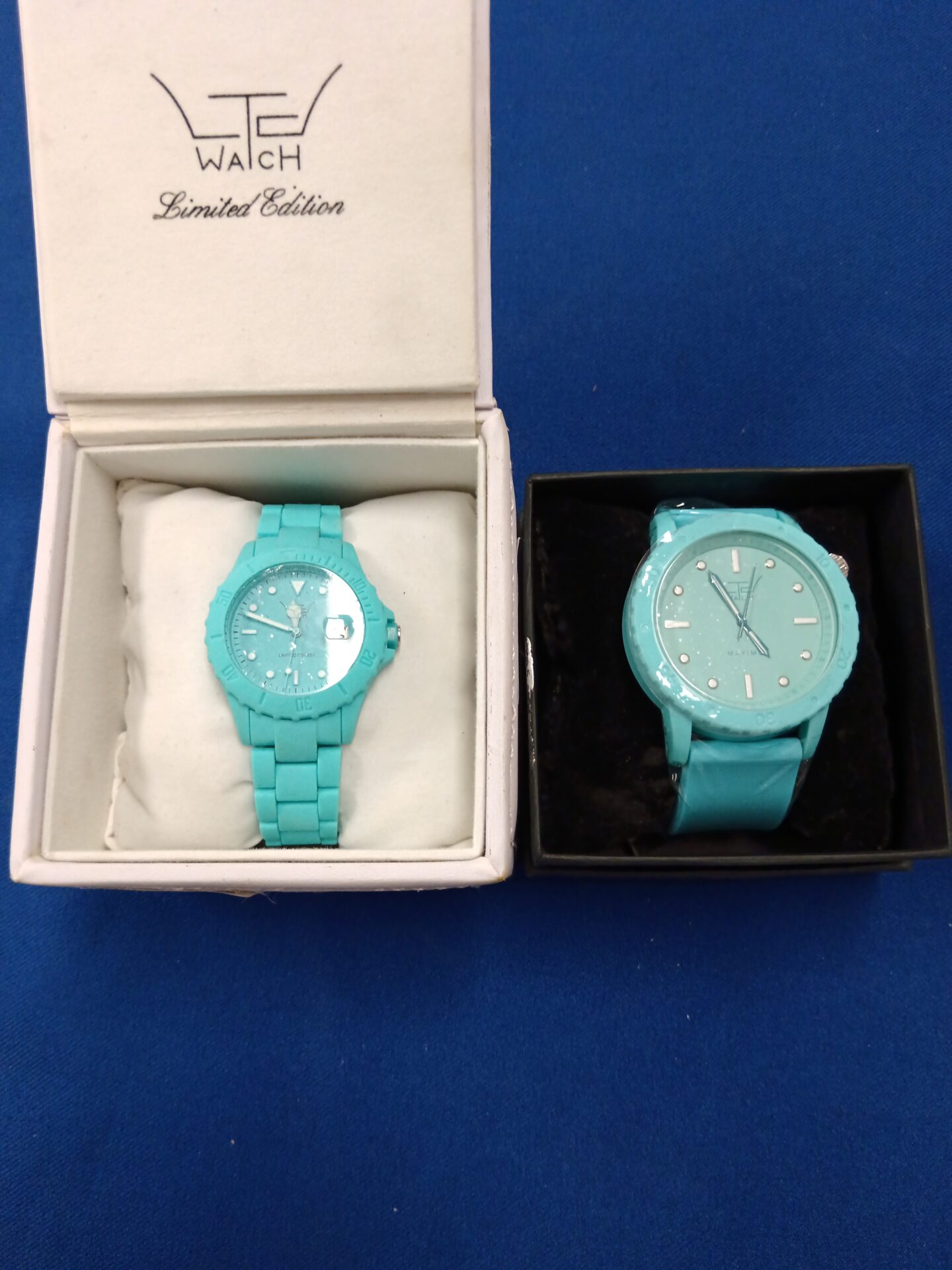 772 Two LTd turquoise ladies watched