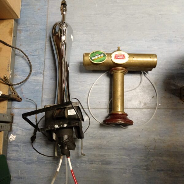 Vintage Stella Artois beer pump tap for sale.