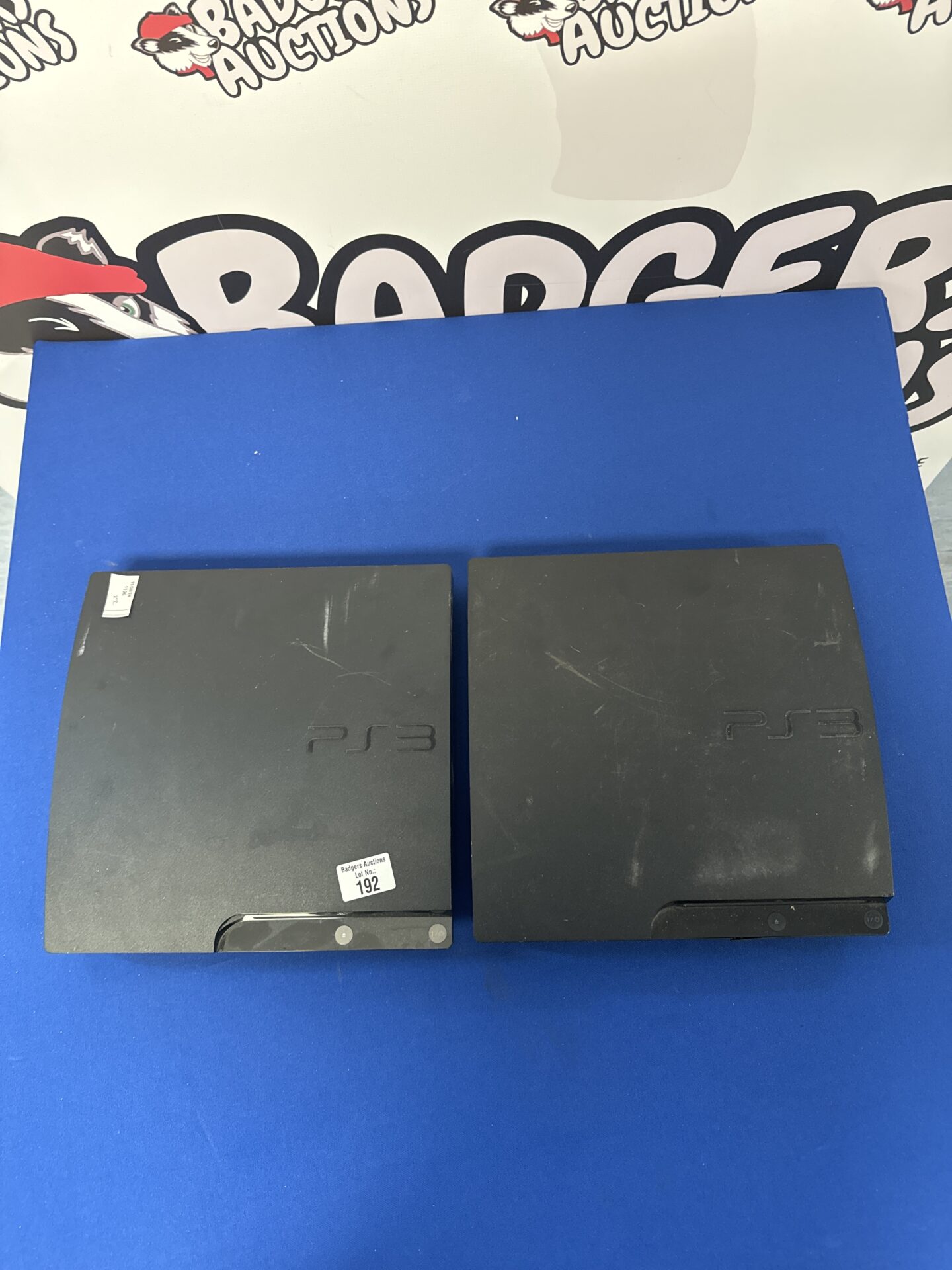 192 Two Sony playstation 3 consoles