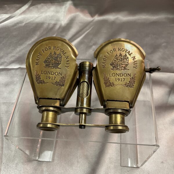 Brass Made for Royal Navy London 1917 pocket binoculars