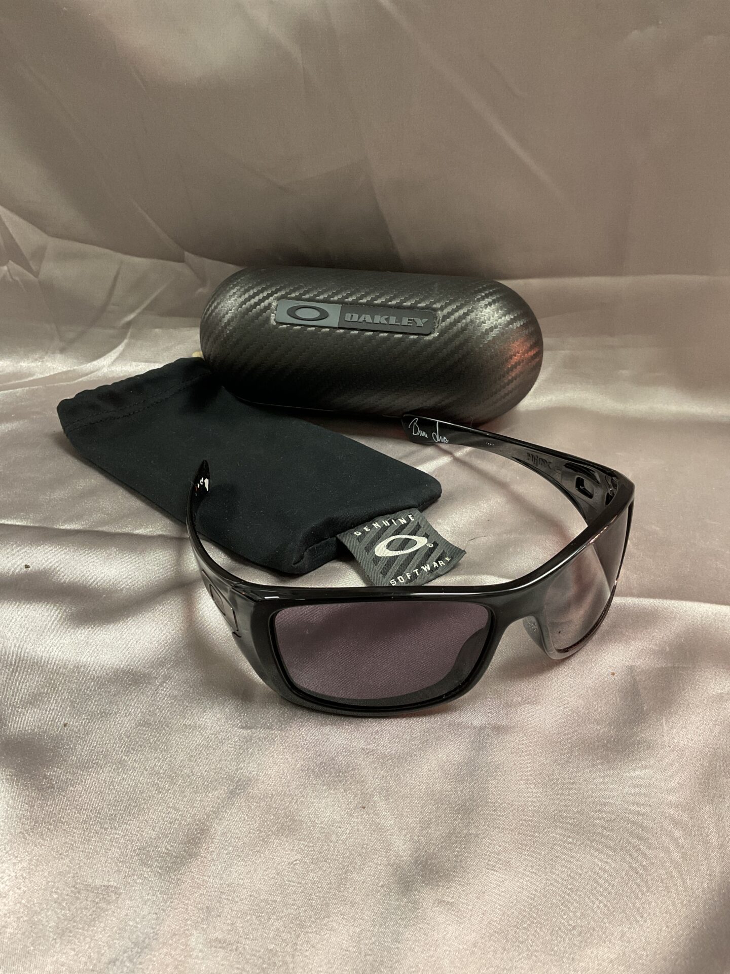 808 Pair of Oakley hi jinx sunglasses in case