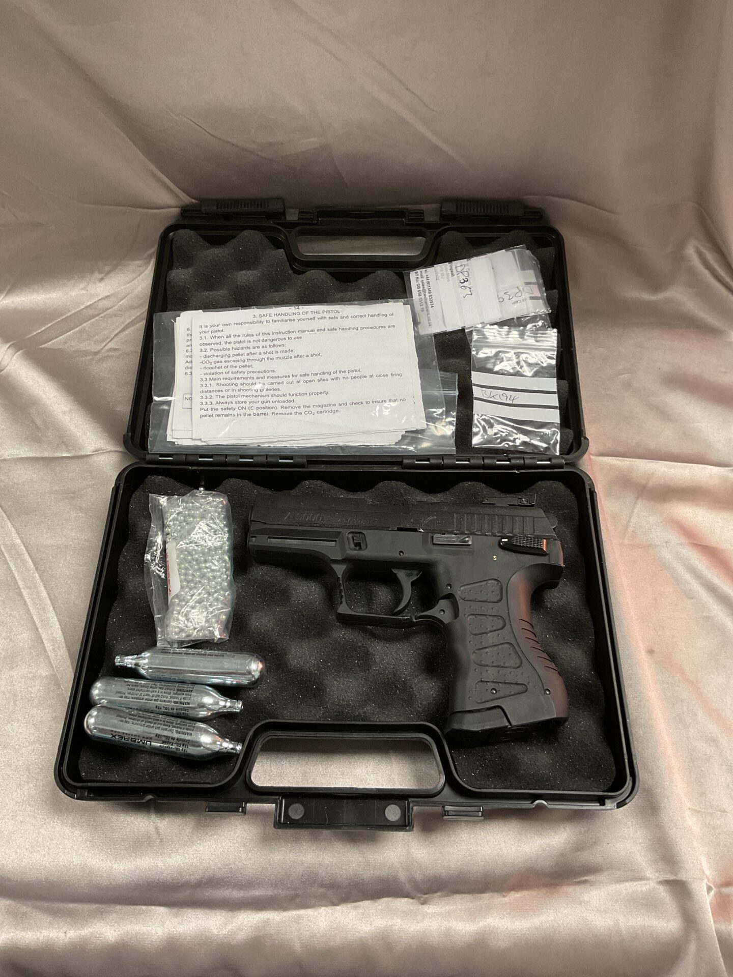 813 Skif A3000 .177 Bb co2 Pistol needs attention