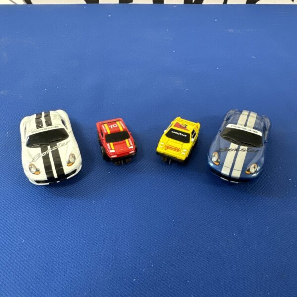 Scalextric Porsche and Micro Machines set for collectors.