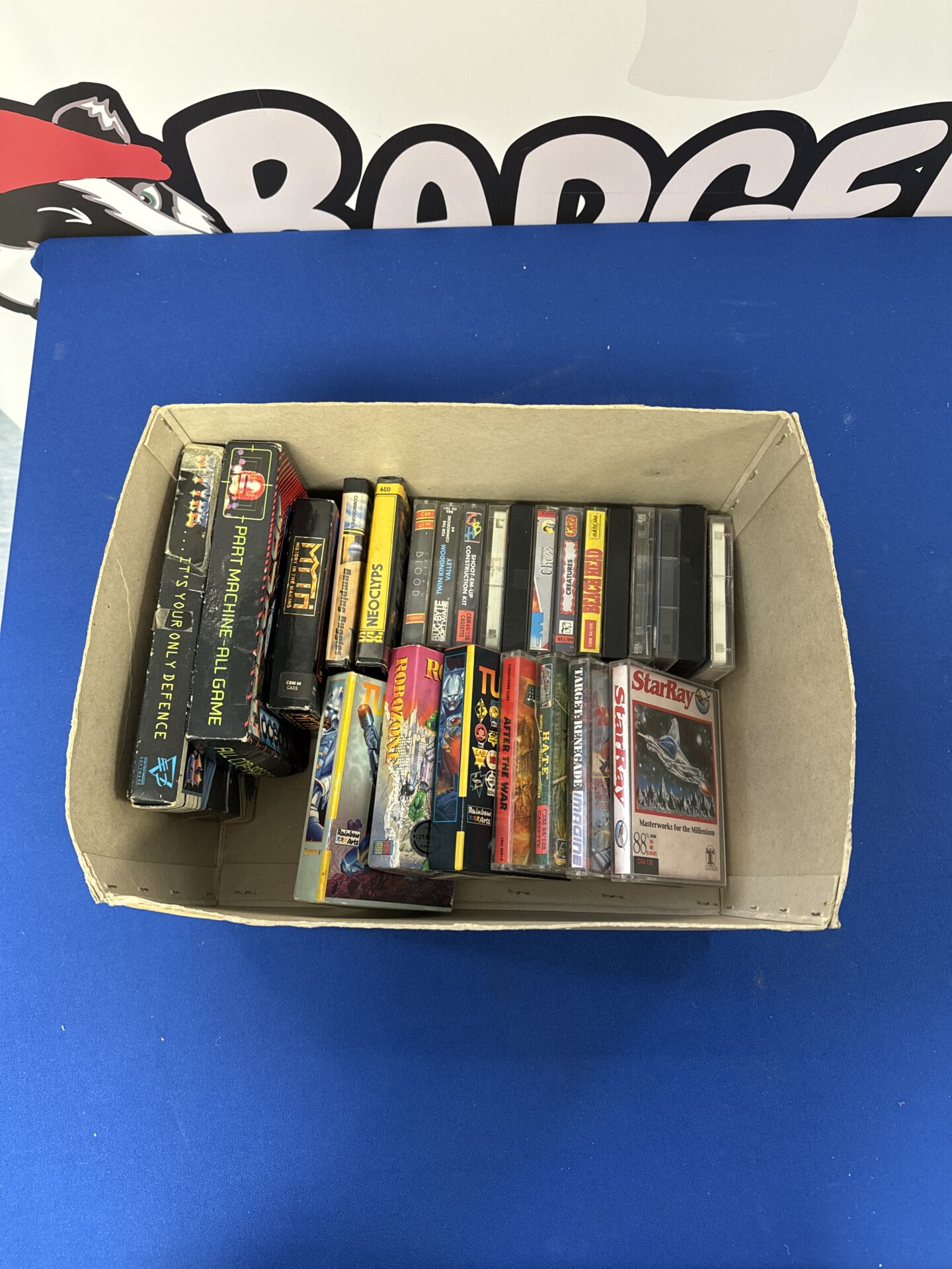 353 retro commodore 64 cassette games incl. turrican