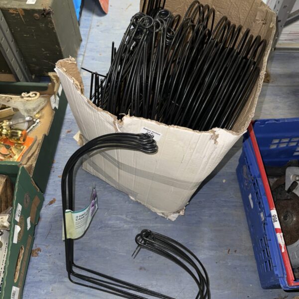 Lot of three Gro-bag cane supports for baby cribs.