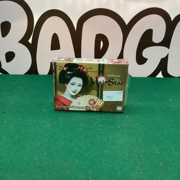 Seiji Kanai Mai-Star card game box, collectible strategy game.