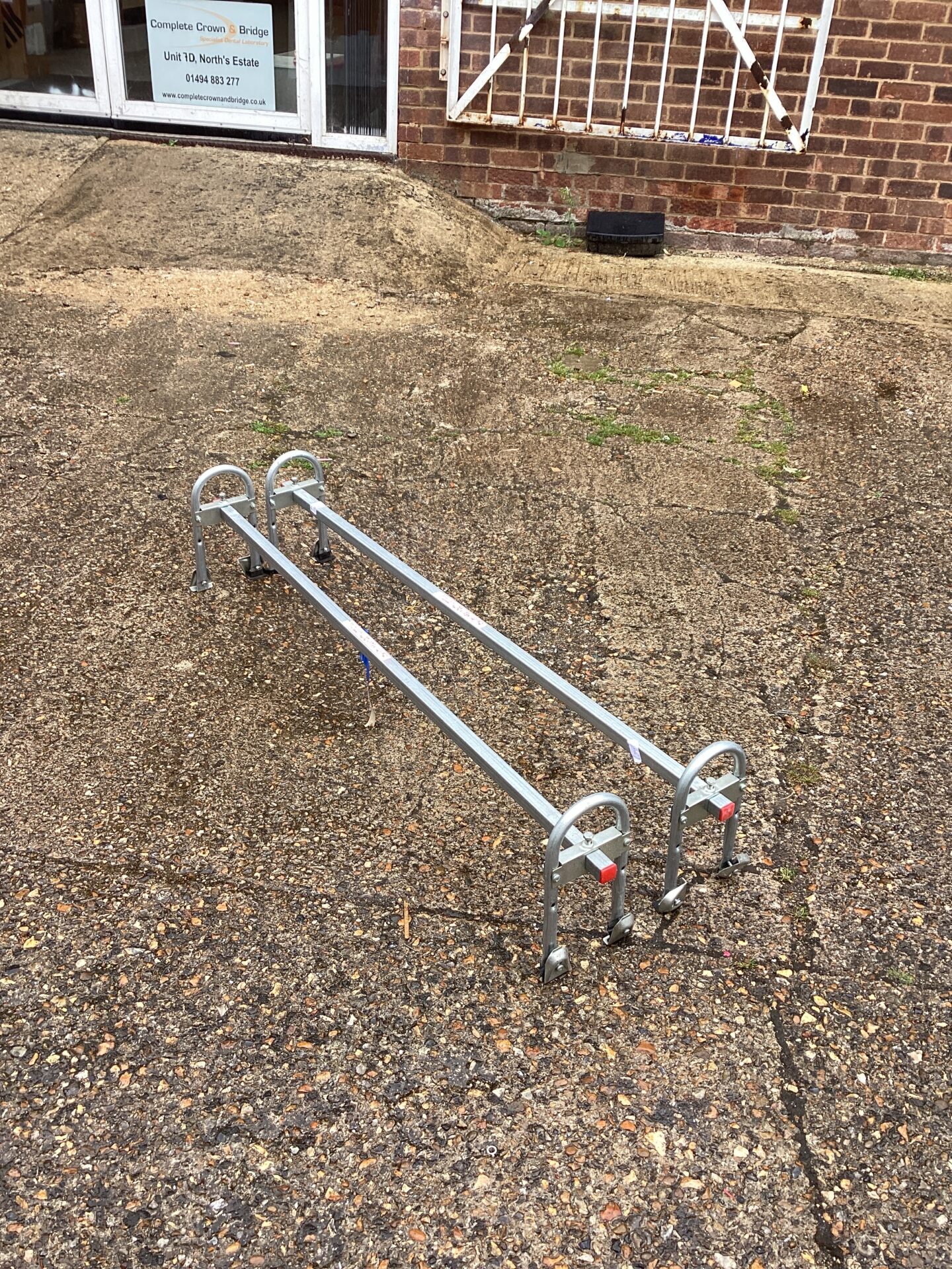 958 Set of paddy hopkirk Van Heavy Duty Roof Bars
