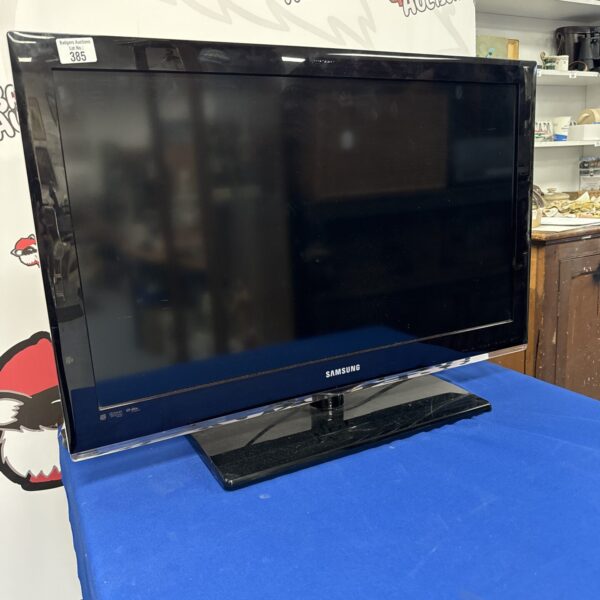 Samsung 32 inch LCD television for home entertainment.