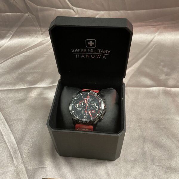 Swiss Military Hanowa wristwatch presented in its original box.