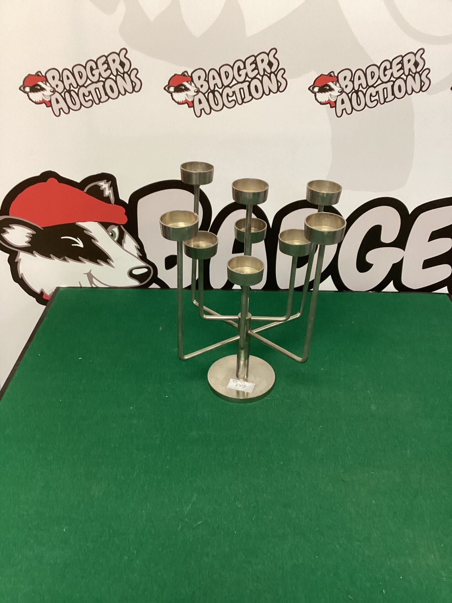 230 Modern Metal Candle Holder