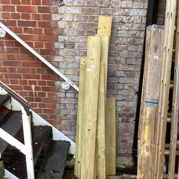 Garden and DIY timber offcuts for woodworking projects.