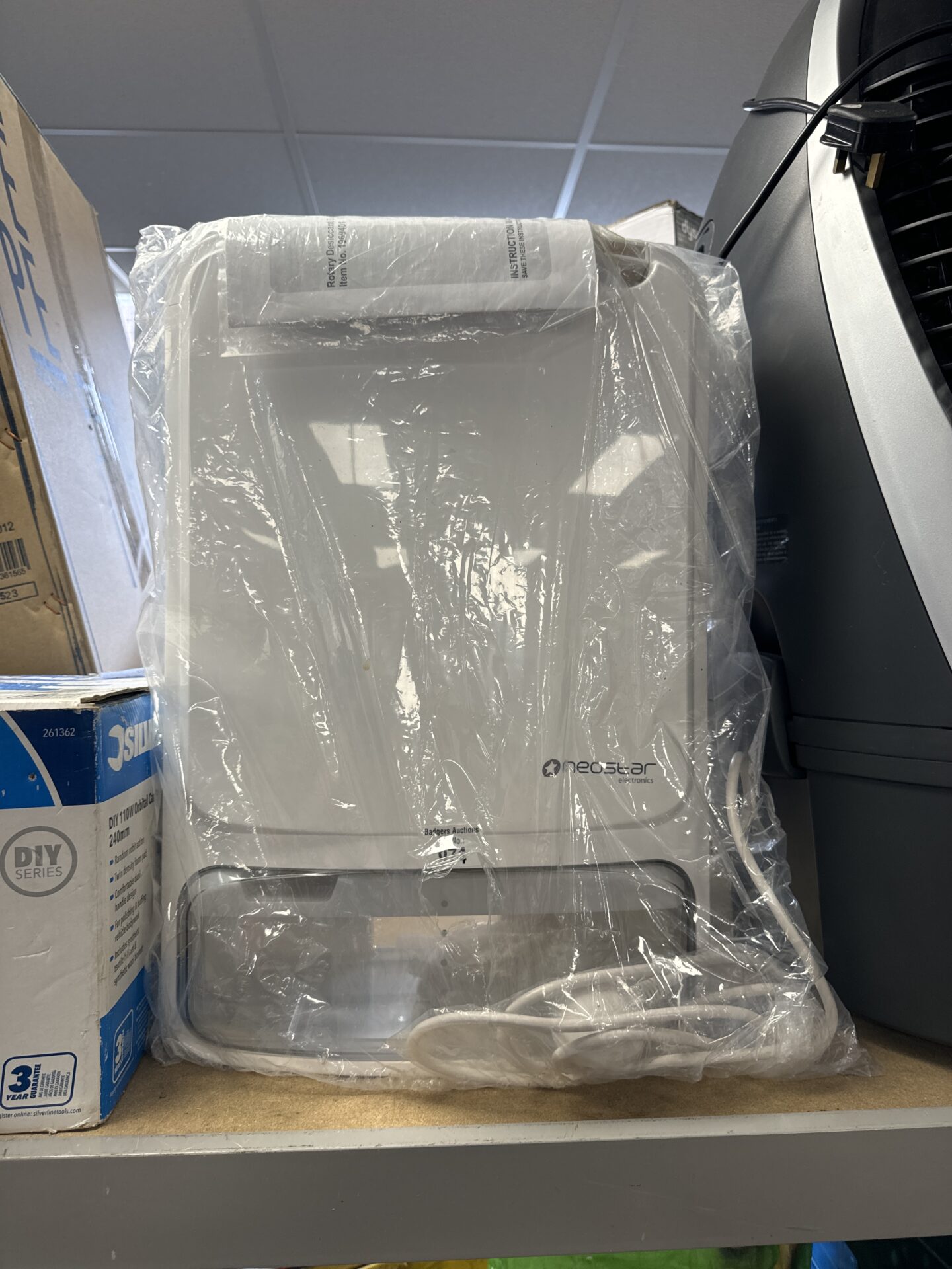 974 Neostar electronics rotary dehumidifier – appears new in bag