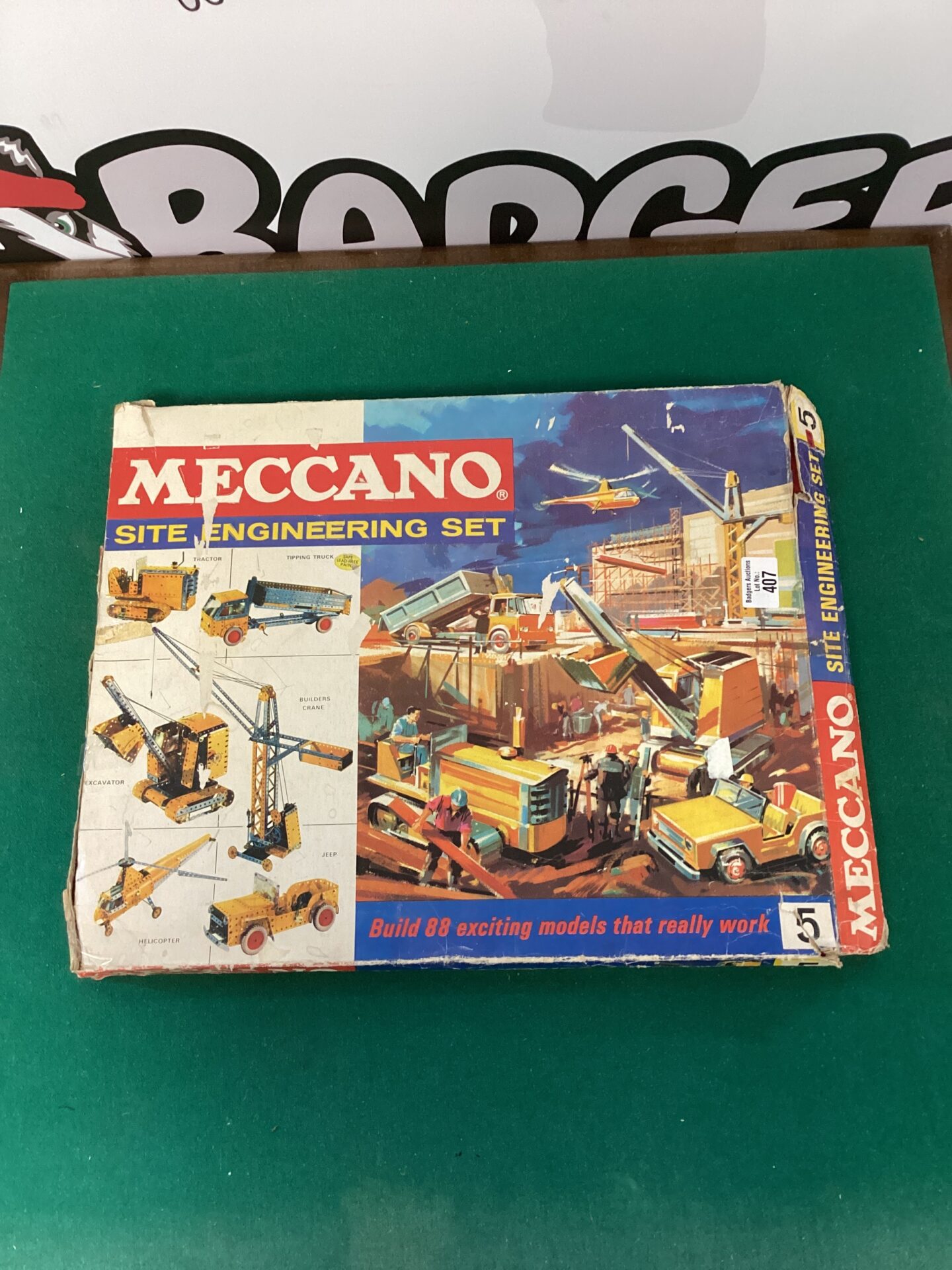 407 Meccano site engineering set