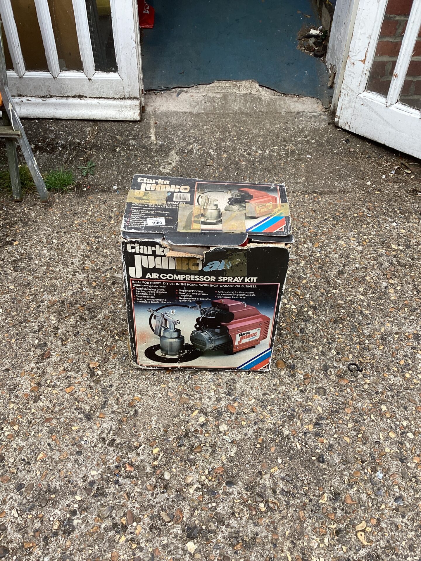 1080 Clarke Jumbo Air Compressor spray Kit