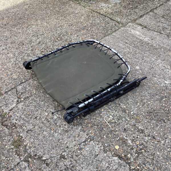 Used Fox Premium Fishing Chair for comfortable outdoor angling.