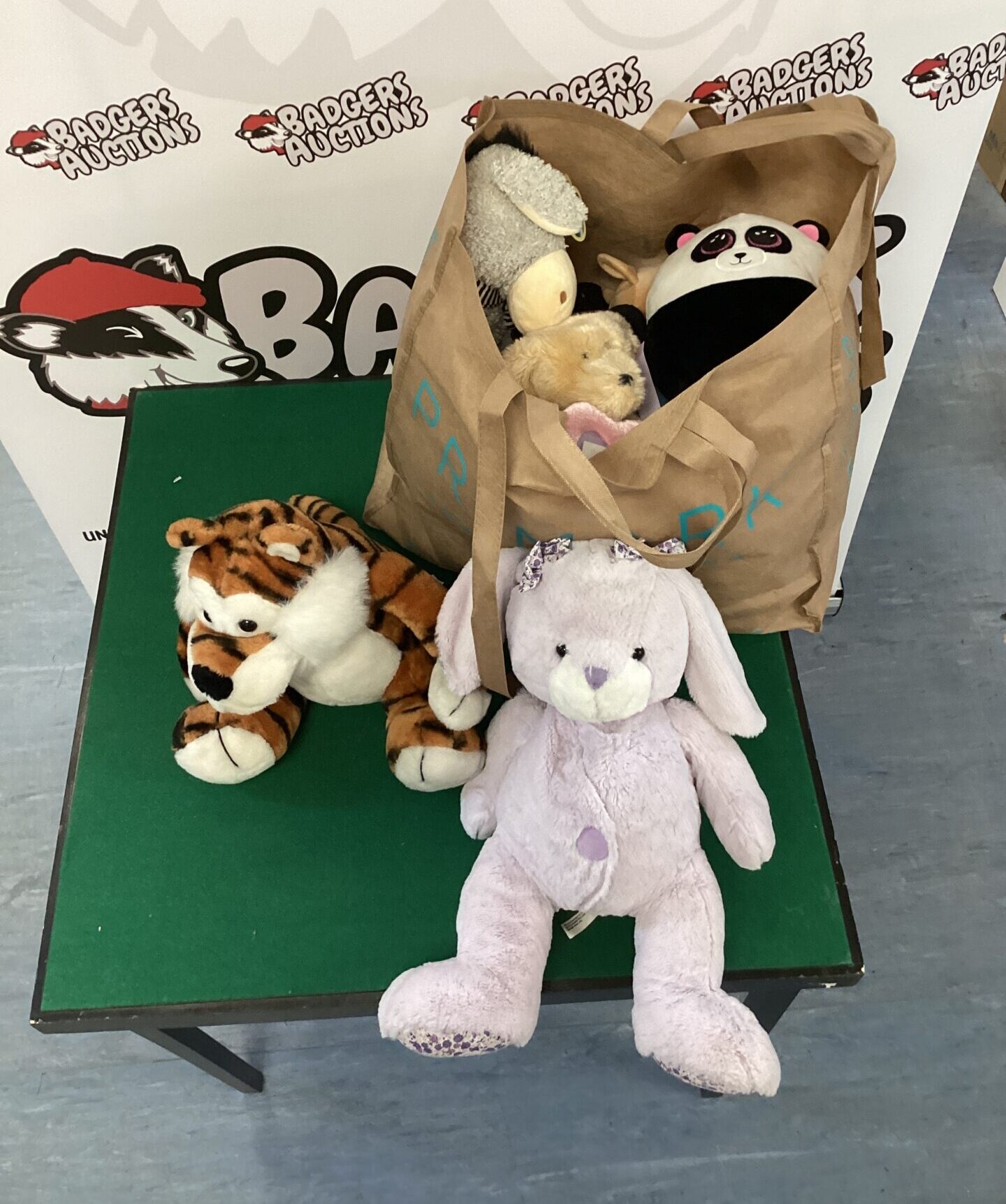 332 Bag of animal soft toys