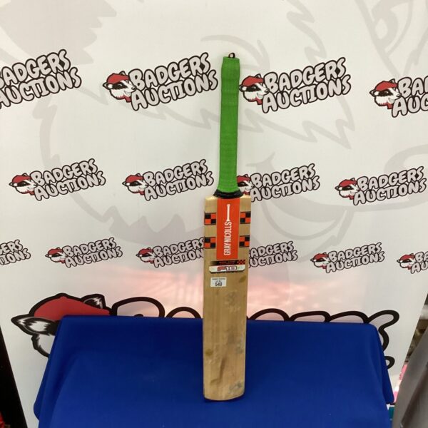 Vintage Gray Nichols cricket bat in used condition.