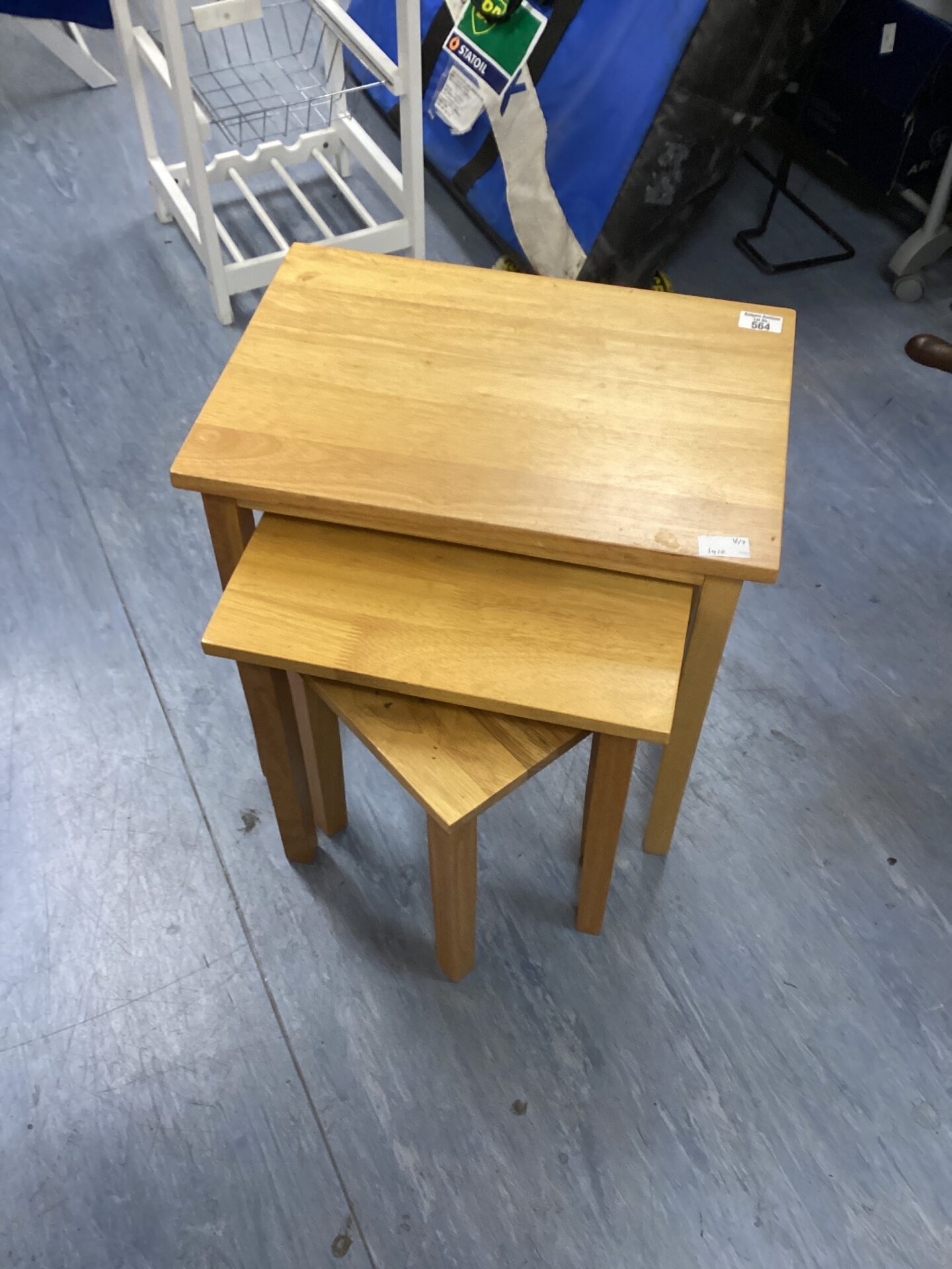 438 Nest of pine tables