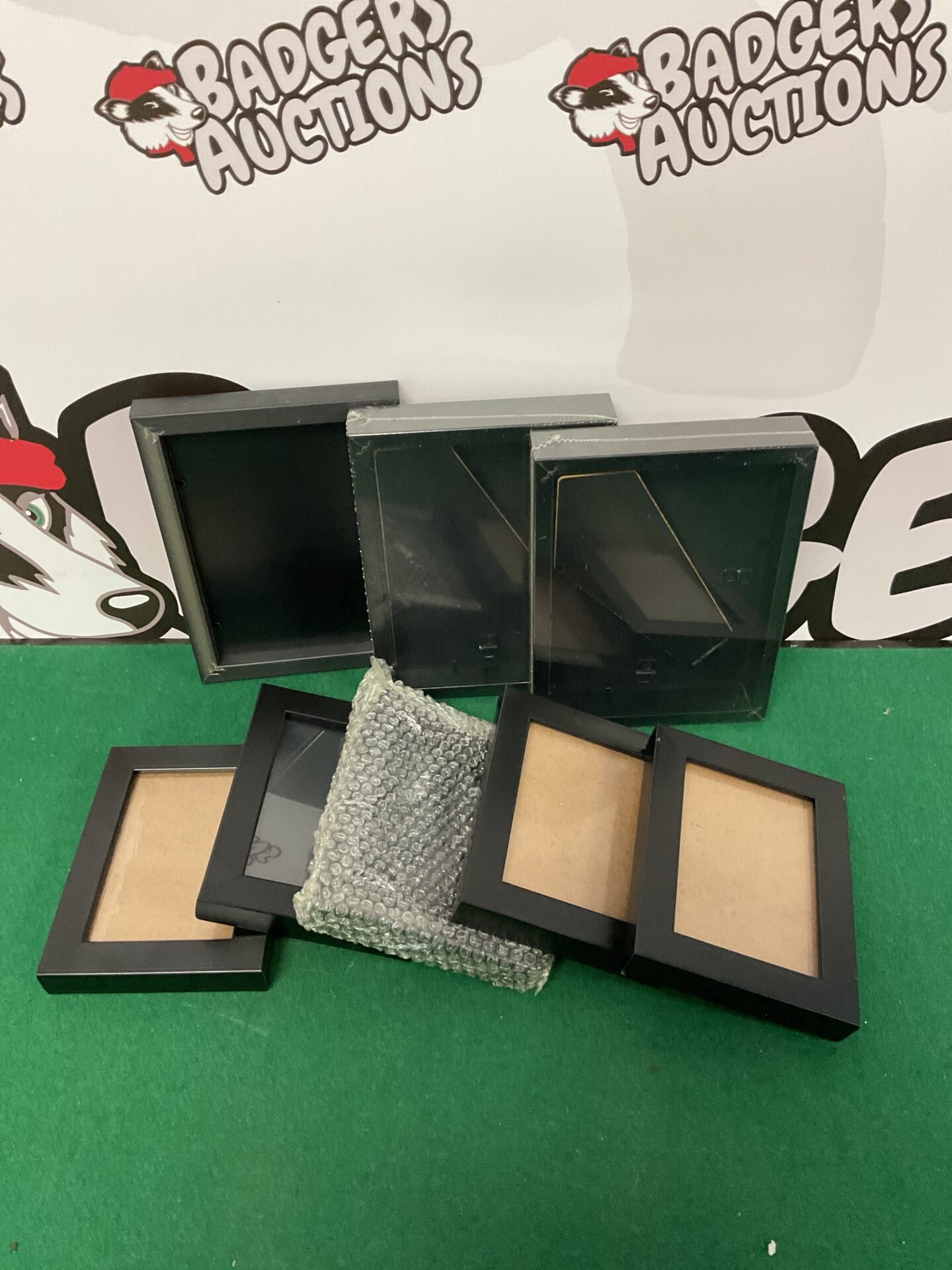 363 8 black photo frames