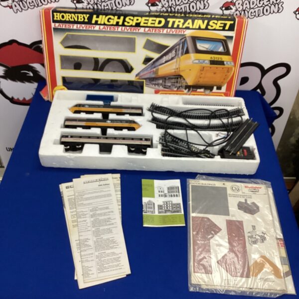Vintage Hornby railway set model 43125 in original packaging.