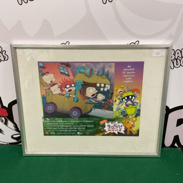 Vibrant Rugrats Movie lobby card from 1998, featuring the cartoon characters.