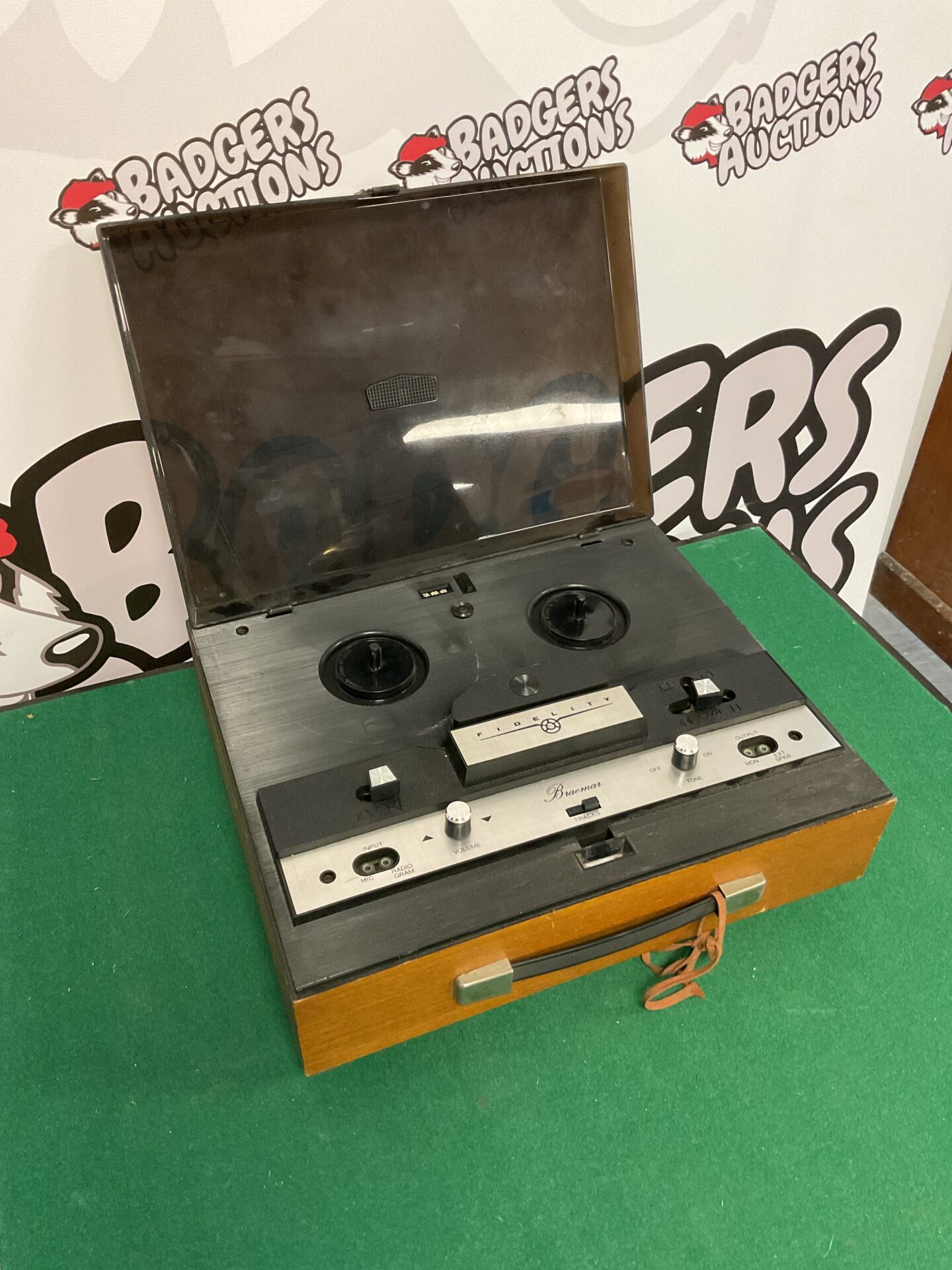 172 Vintage Fidelity Braemar reel to reel tape deck
