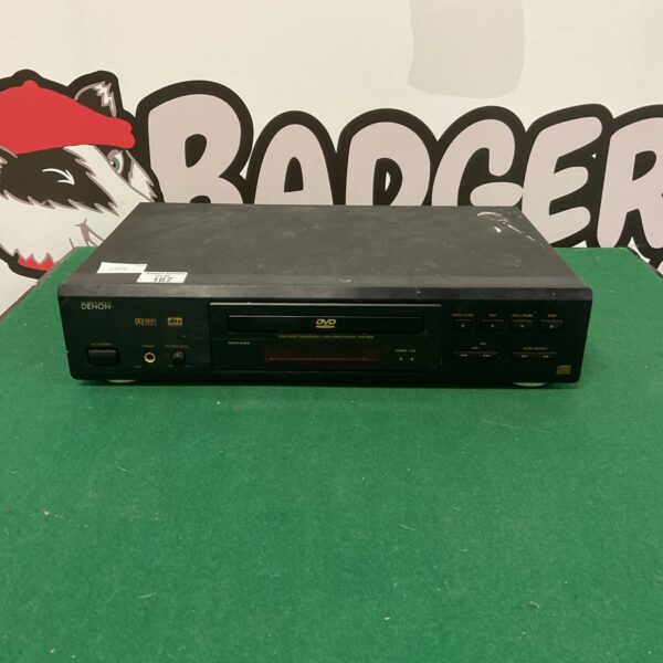 Black Denon DVD-2500 DVD player for home cinema systems.