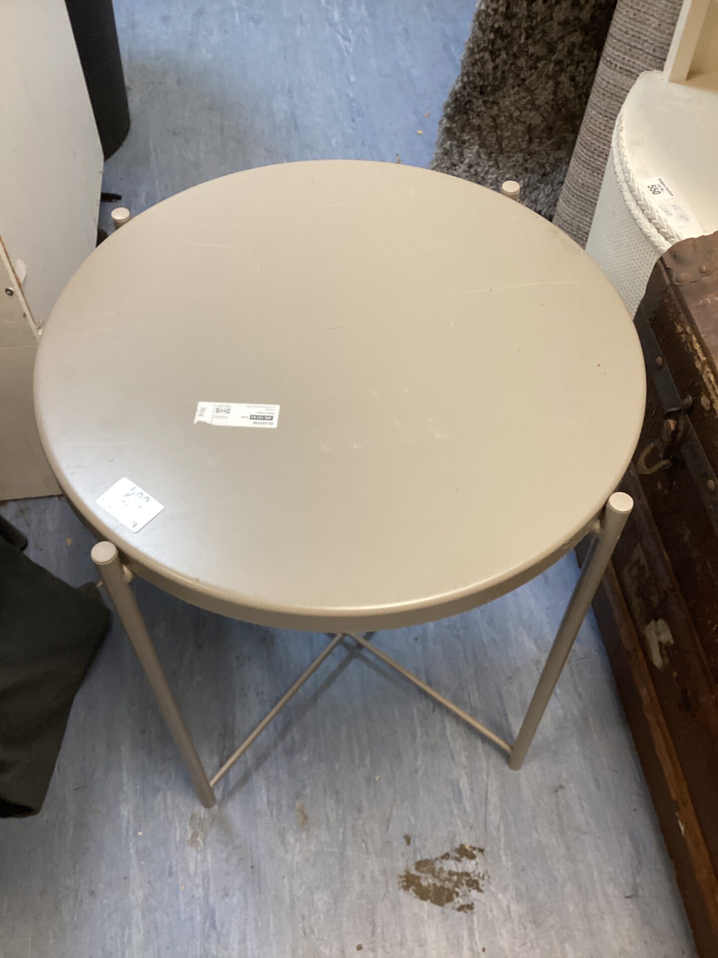 429 Round metal ikea coffee table