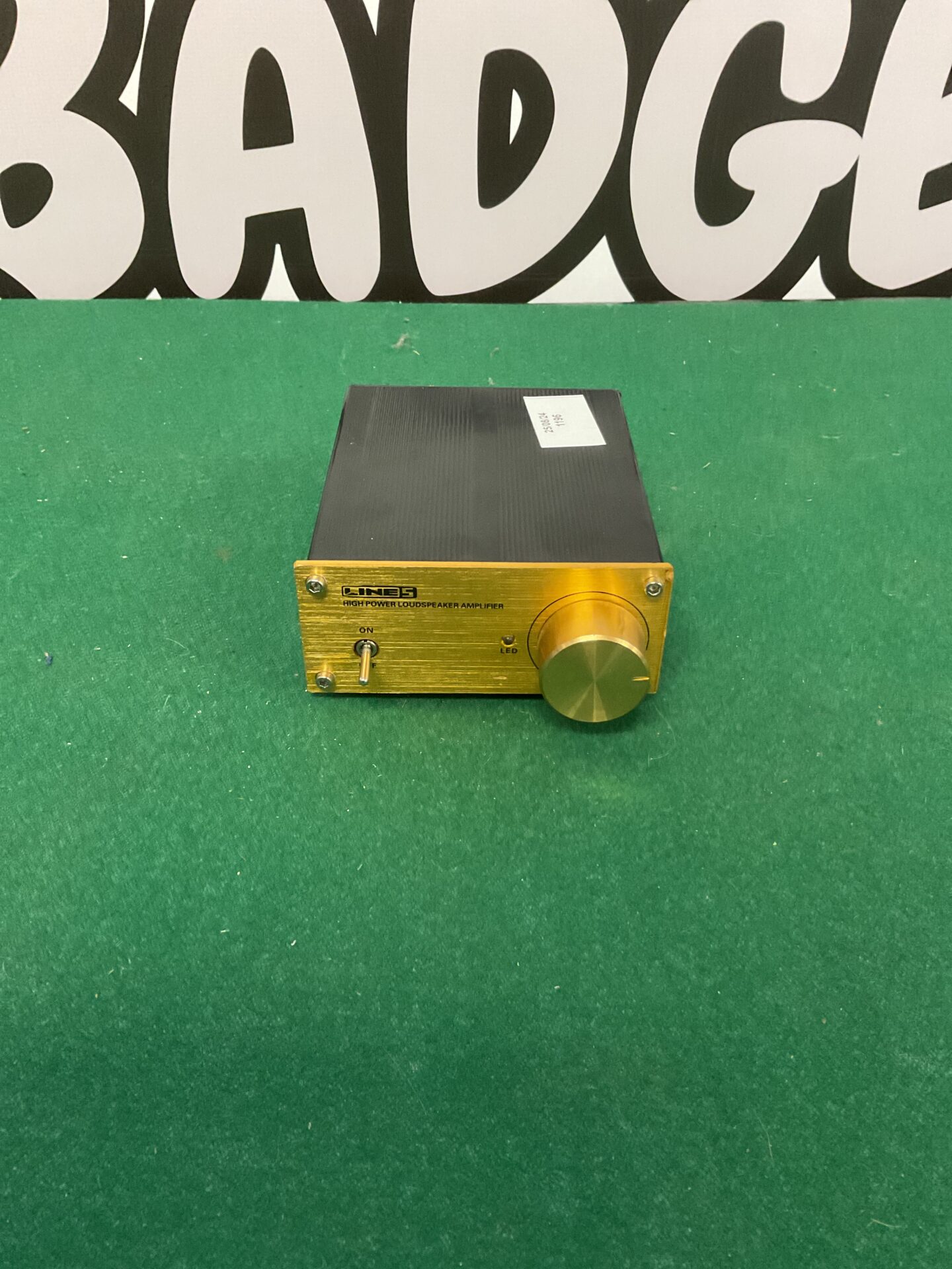 182 Line 5 high power loudspeaker amplifier
