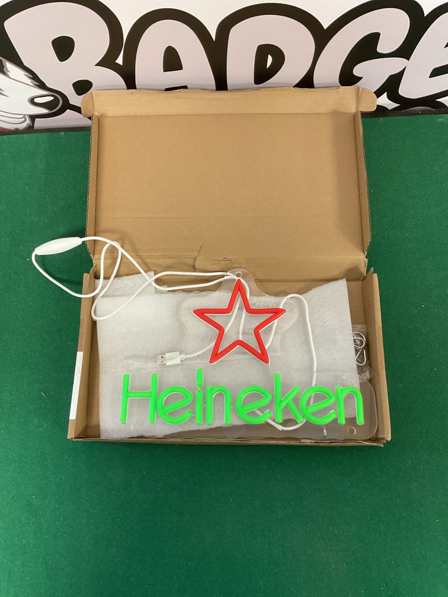 210 Heineken light up sign