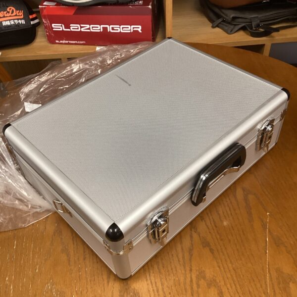 New aluminium flight case for equipment protection.