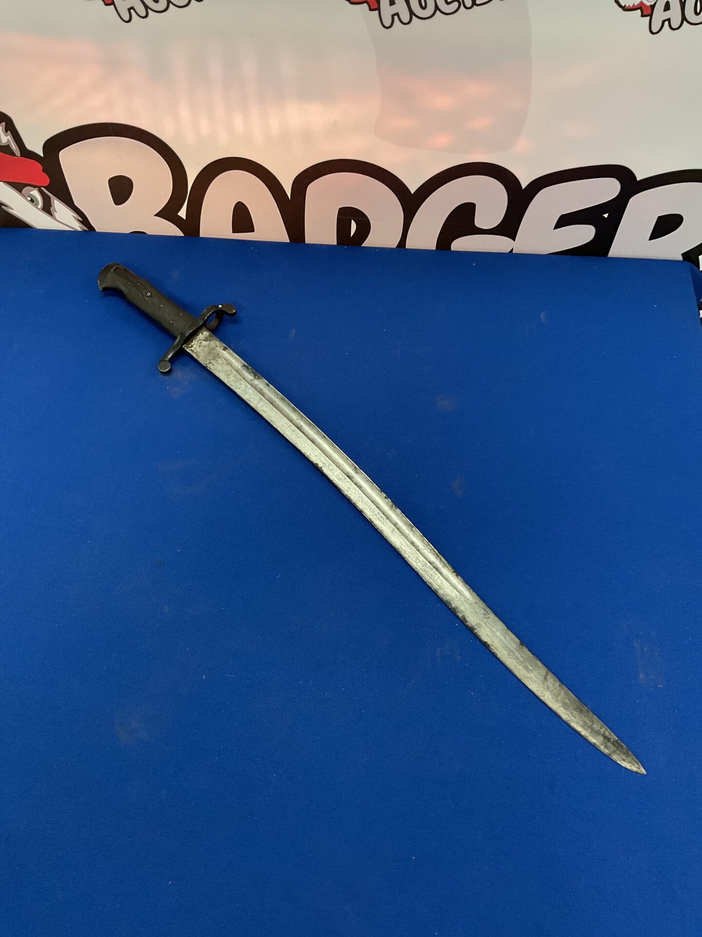 895 British 1856 pattern yataghan sword bayonet