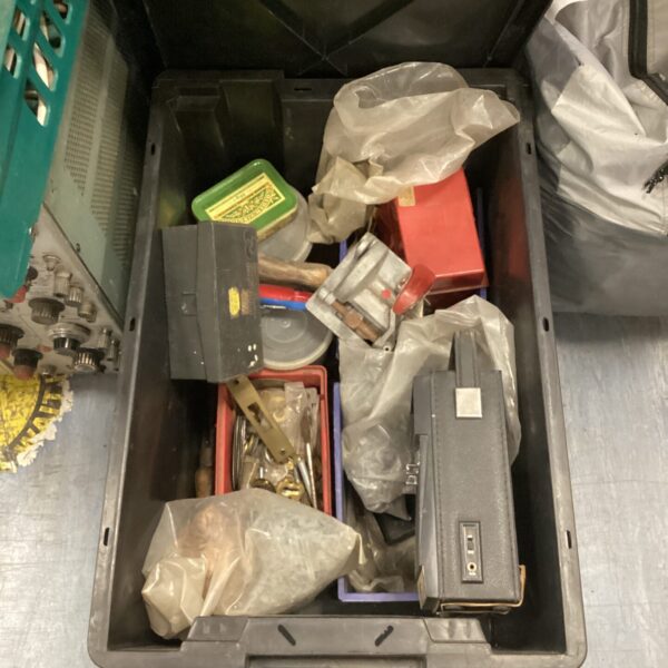 Mixed lot of screws and nails for DIY projects.
