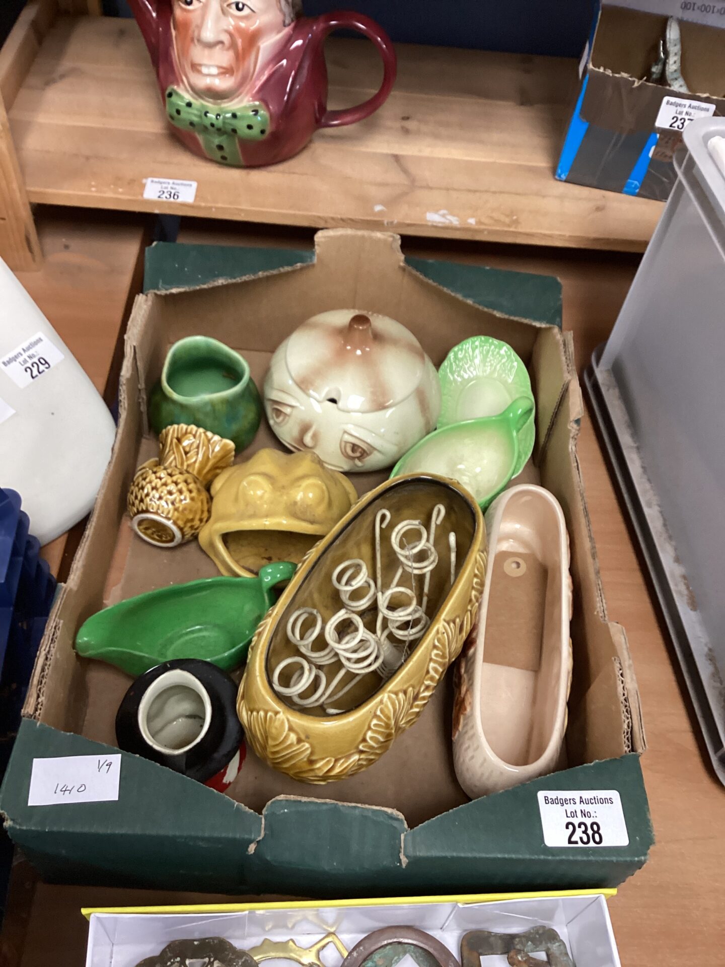 238 Selection of Sylvac pottery