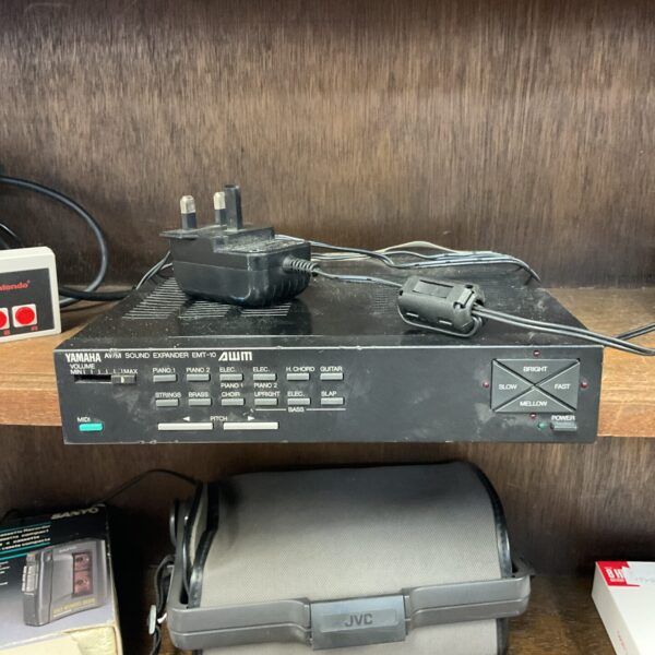 Vintage Yamaha EMT-10 sound expander for electronic music production.