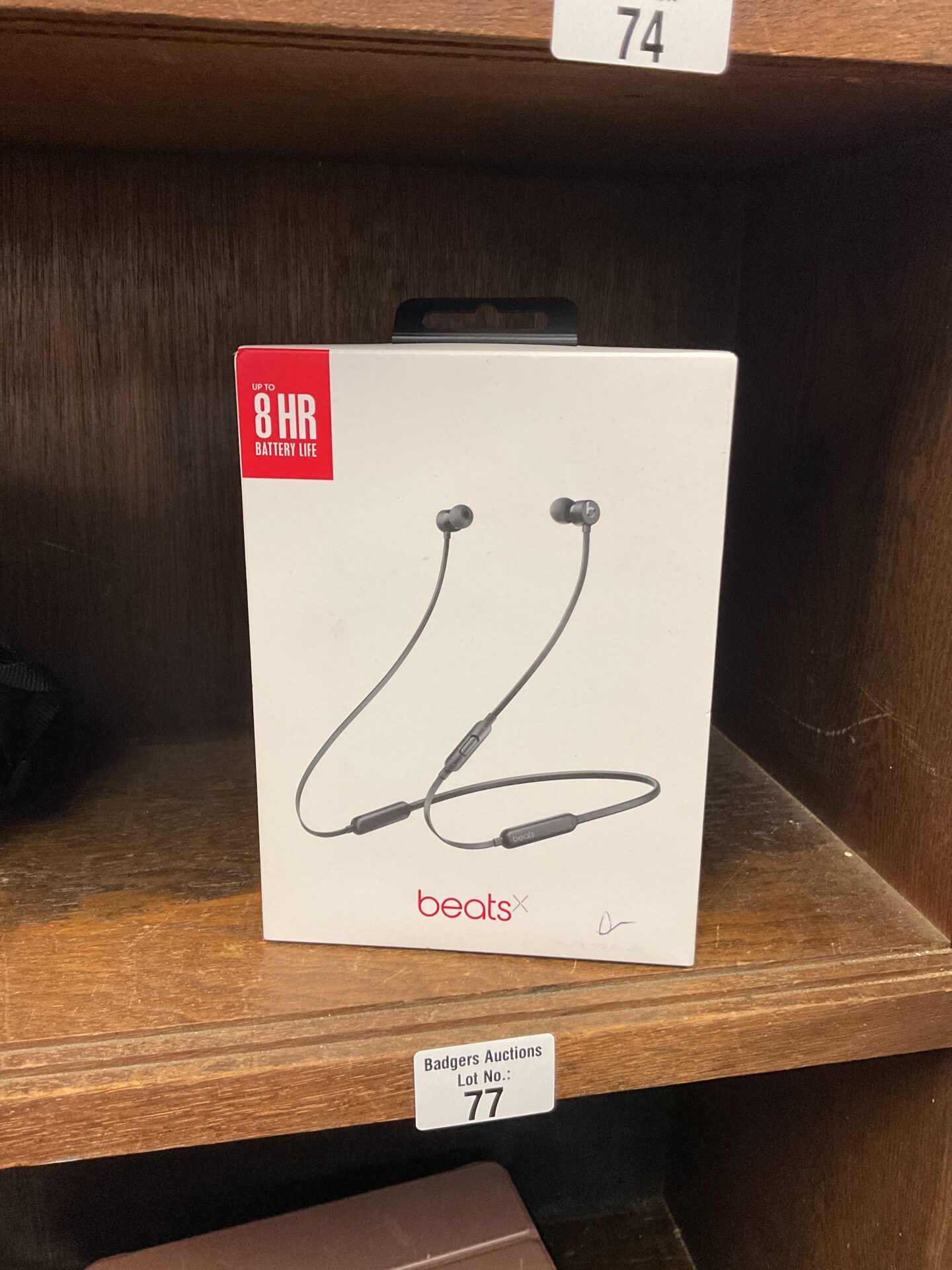 077 Beats x by dre in ear headphones