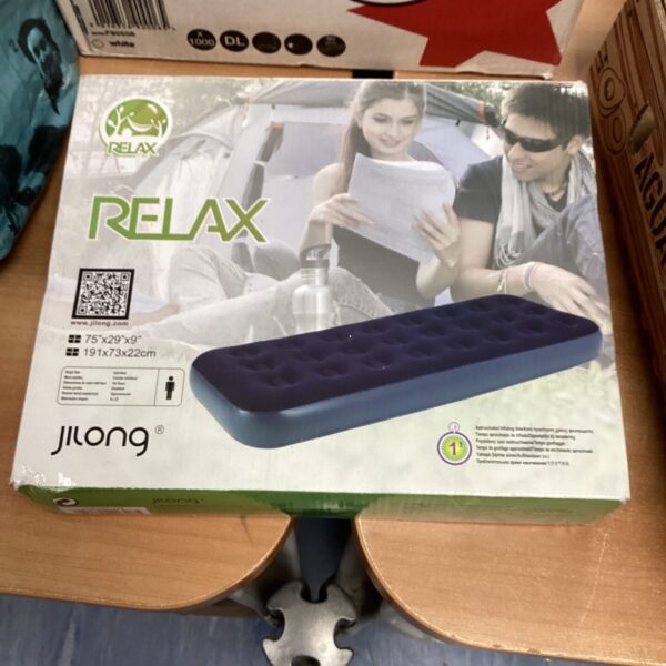 Jilong Relax inflatable cushion for travel and comfort.