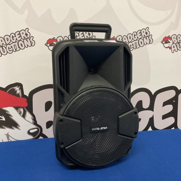 Vocal Star VS-T100 portable Bluetooth speaker in used condition.