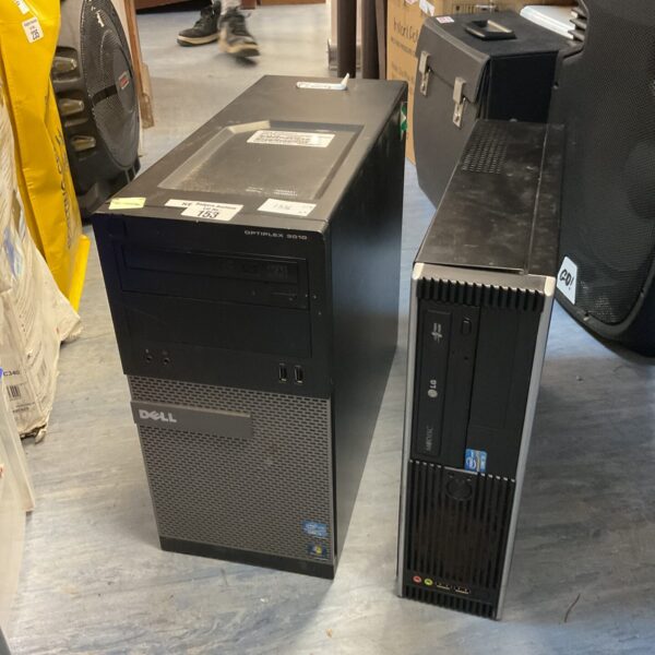 Dell Optiplex 3010 desktop computer tower for sale.