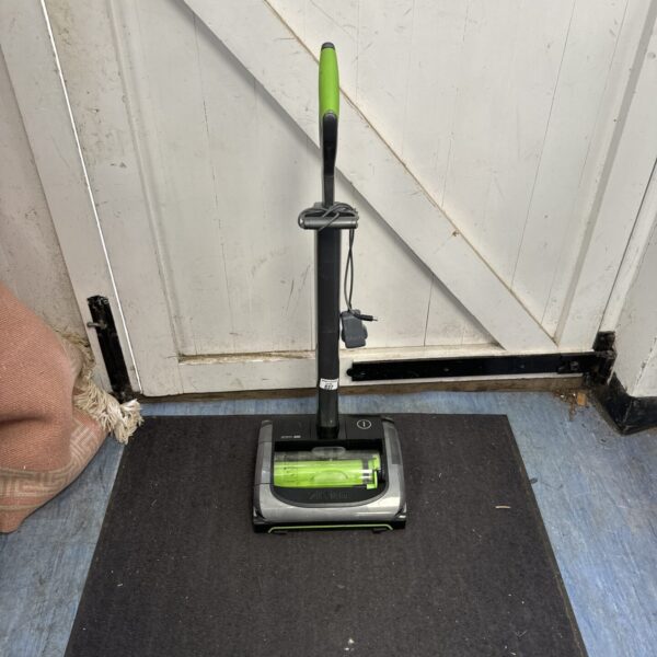 Gtech Air Ram cordless vacuum cleaner for easy floor cleaning.