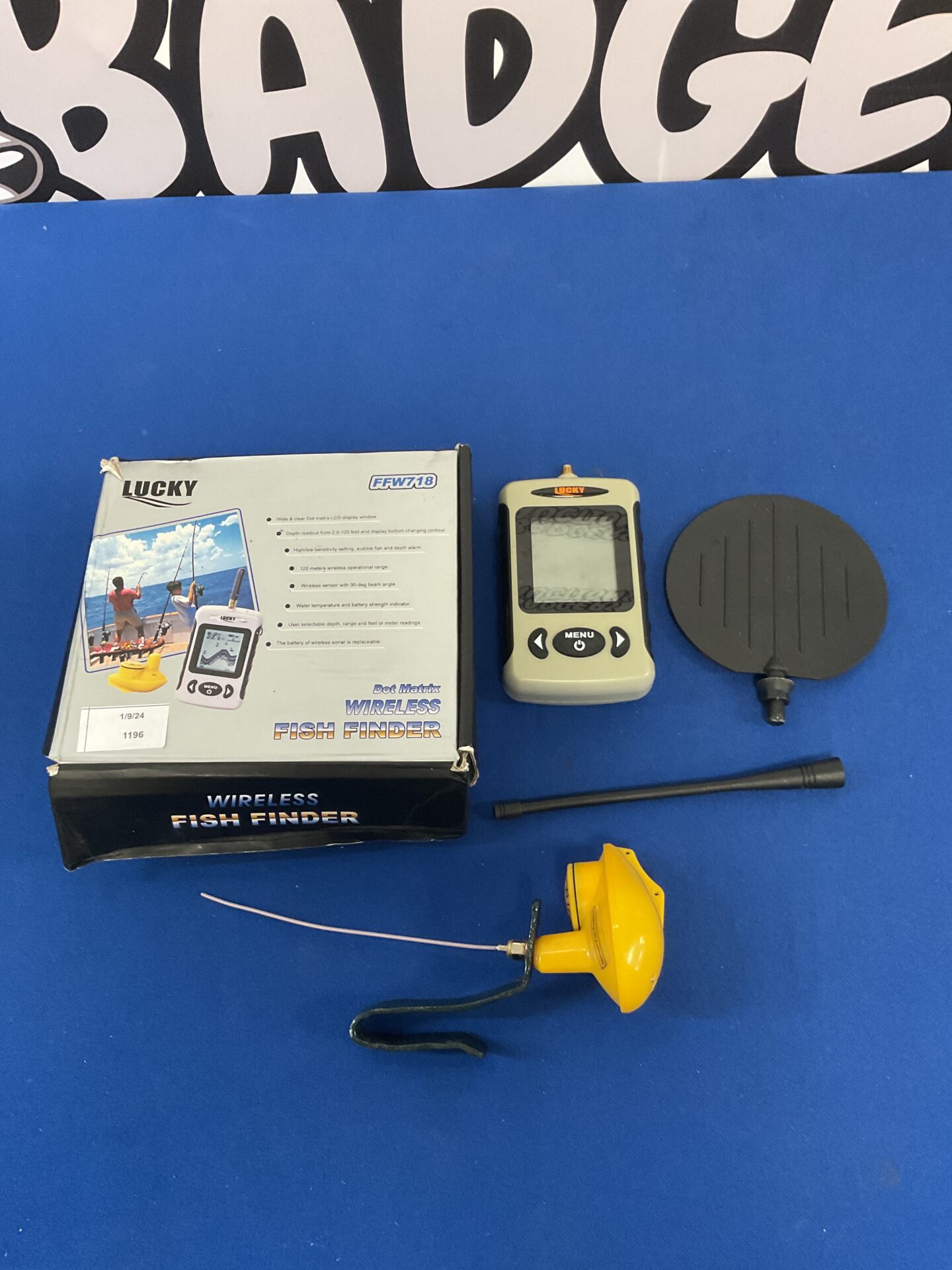 166 Lucky ffw718 Wireless fish finder