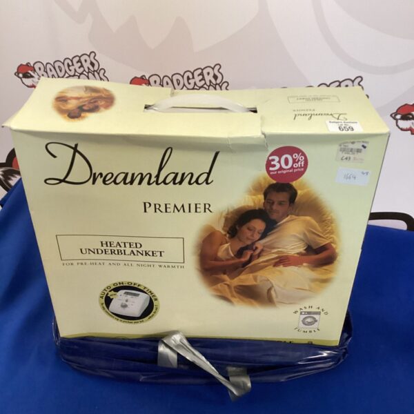 Dreamland Premier heated underblanket in used condition.