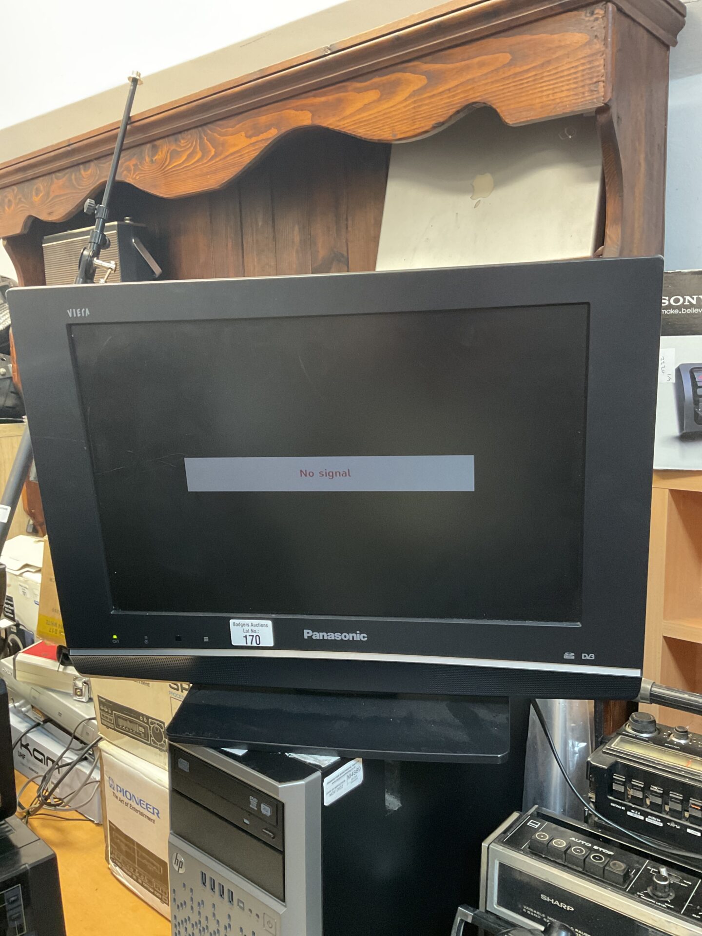 170 Panasonic viera 19” hd tv working