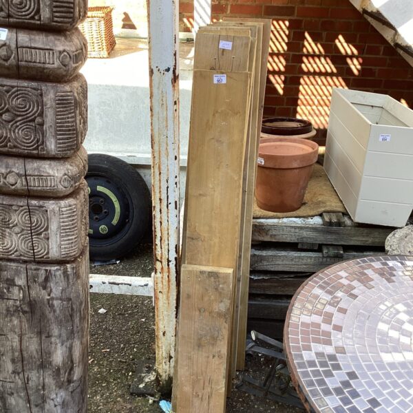 Lot of wood offcuts for DIY projects and woodworking.