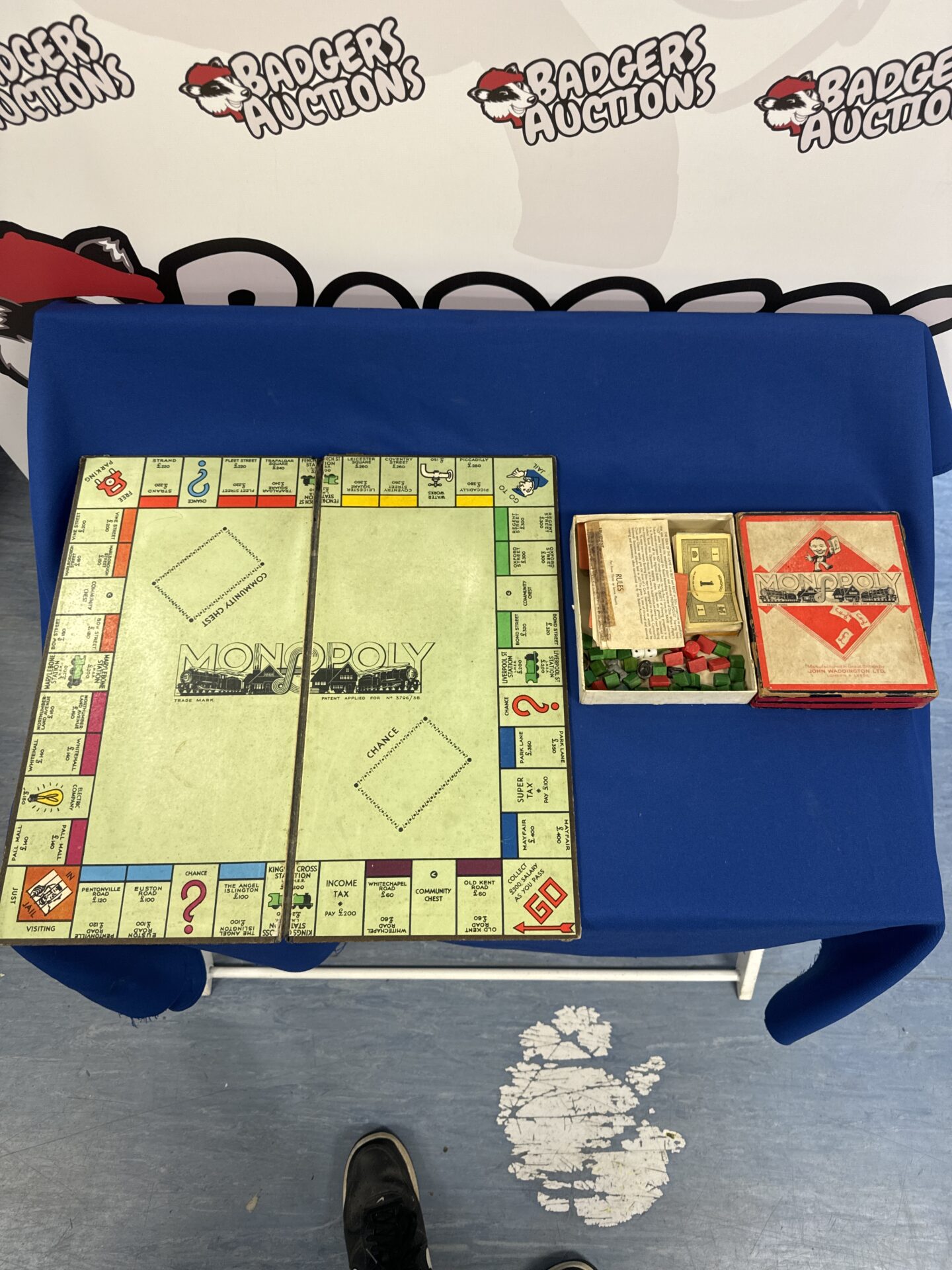 308 Vintage monopoly board game