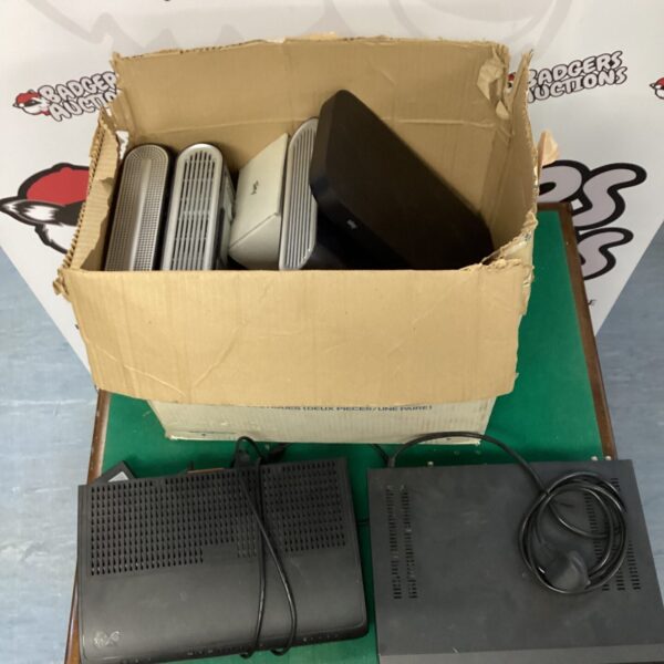 Mixed lot of Sky and Sky+ digital satellite receivers for collectors.