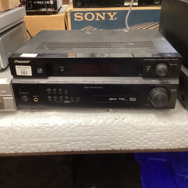 Vintage Pioneer VSK-1100 audio receiver for home theater systems.
